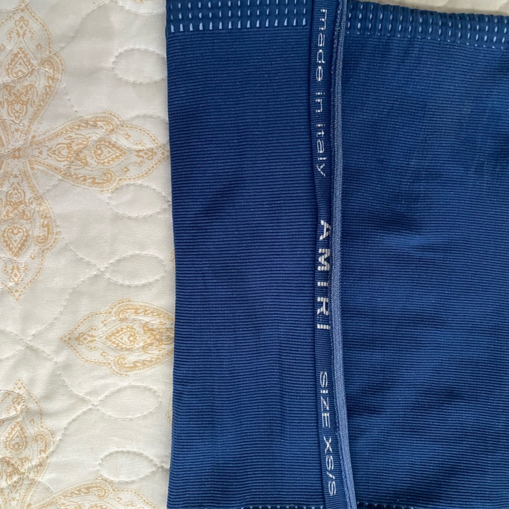 AMIRI Blue Backless Dress - Picture 2 of 4